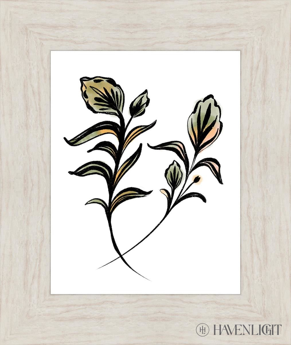 Flora Open Edition Print / 11 X 14 Ivory 16 1/2 19 Art