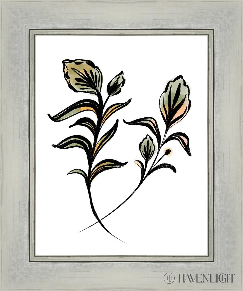 Flora Open Edition Print / 11 X 14 Silver 15 1/4 18 Art