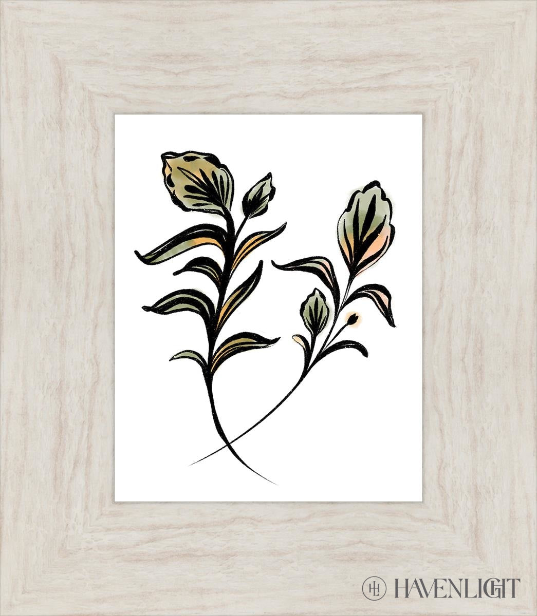 Flora Open Edition Print / 8 X 10 Ivory 13 1/2 15 Art