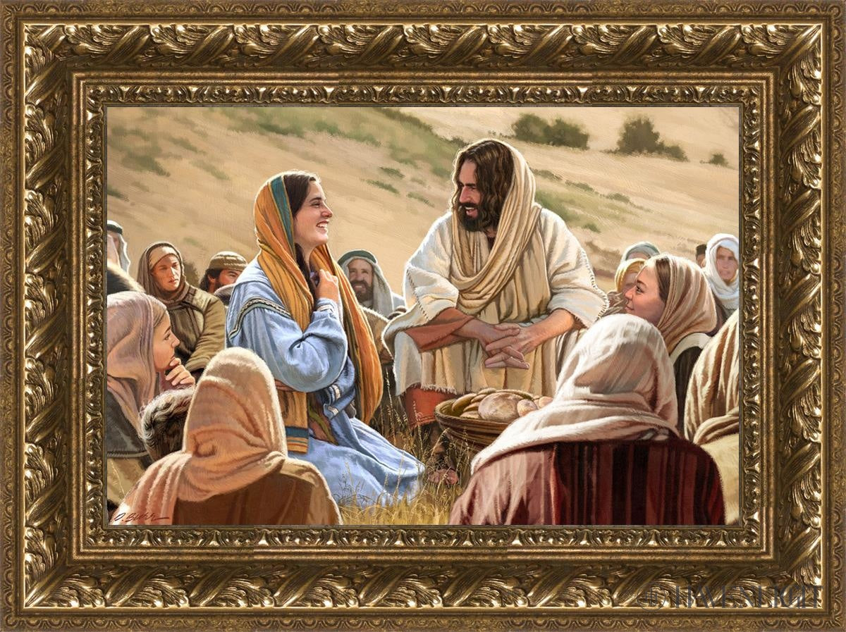 Followers Of Jesus Open Edition Canvas / 18 X 12 Gold 23 3/4 17 Art
