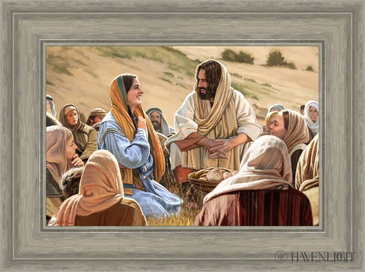 Followers Of Jesus Open Edition Canvas / 18 X 12 Gray 23 3/4 17 Art