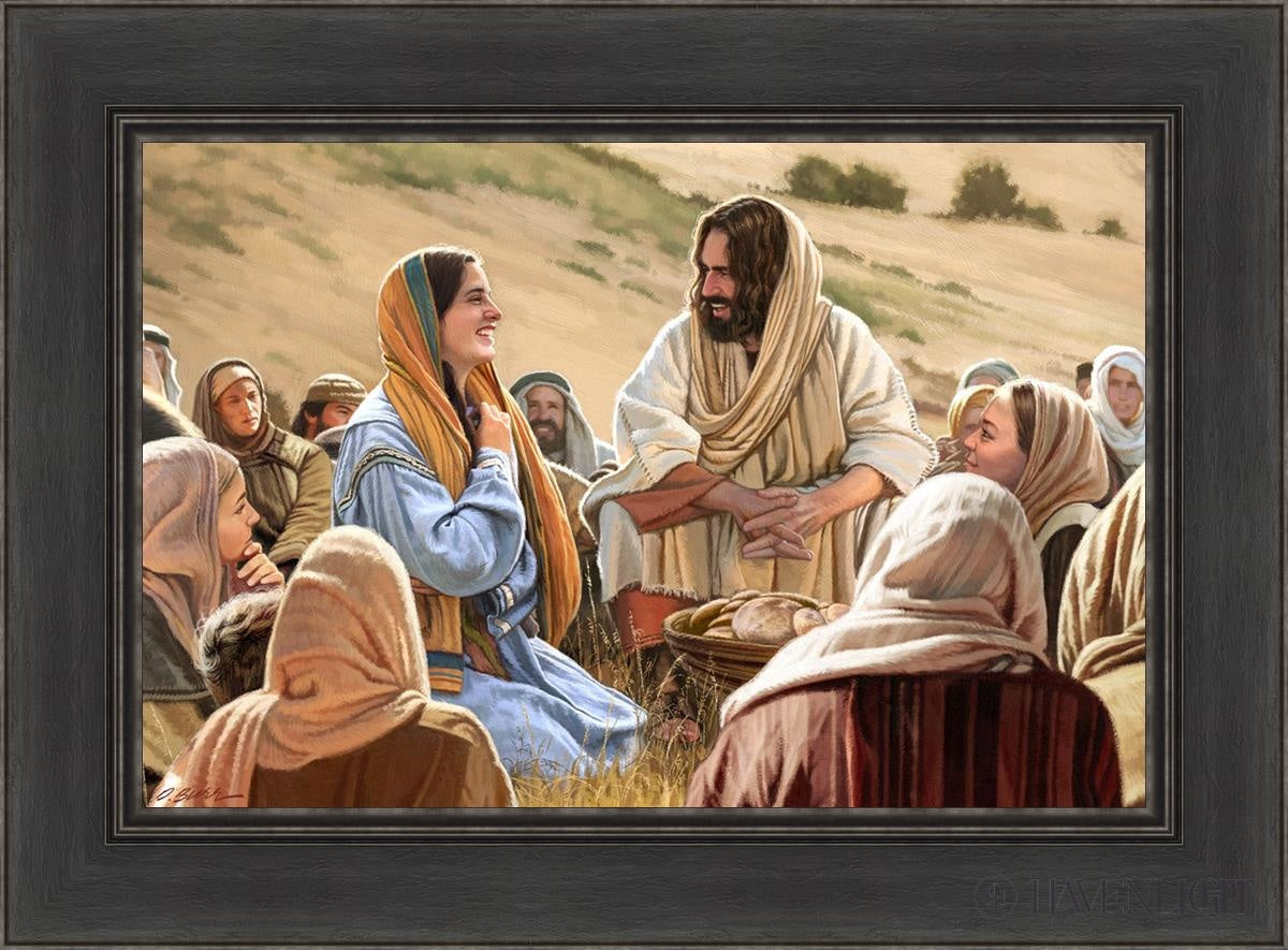 Followers Of Jesus Open Edition Canvas / 24 X 16 Black 30 1/2 22 Art