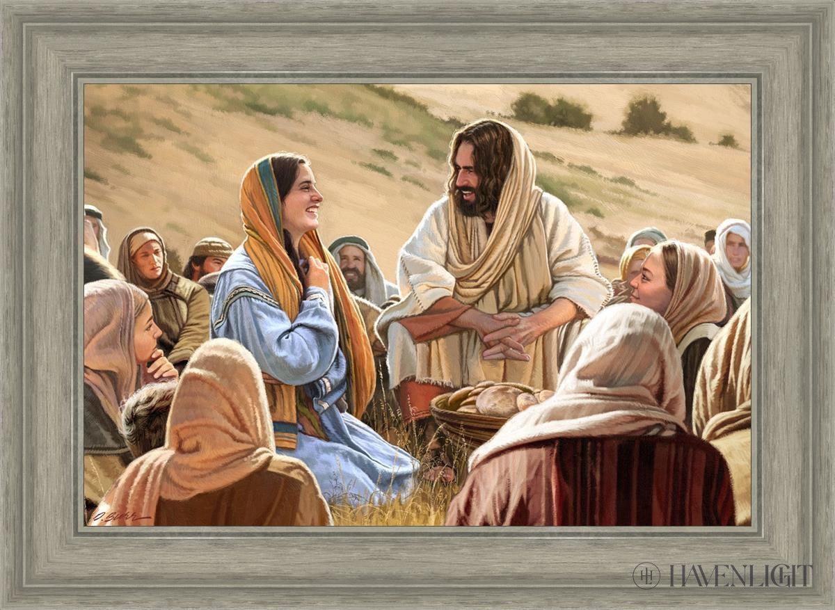 Followers Of Jesus Open Edition Canvas / 24 X 16 Gray 29 3/4 21 Art