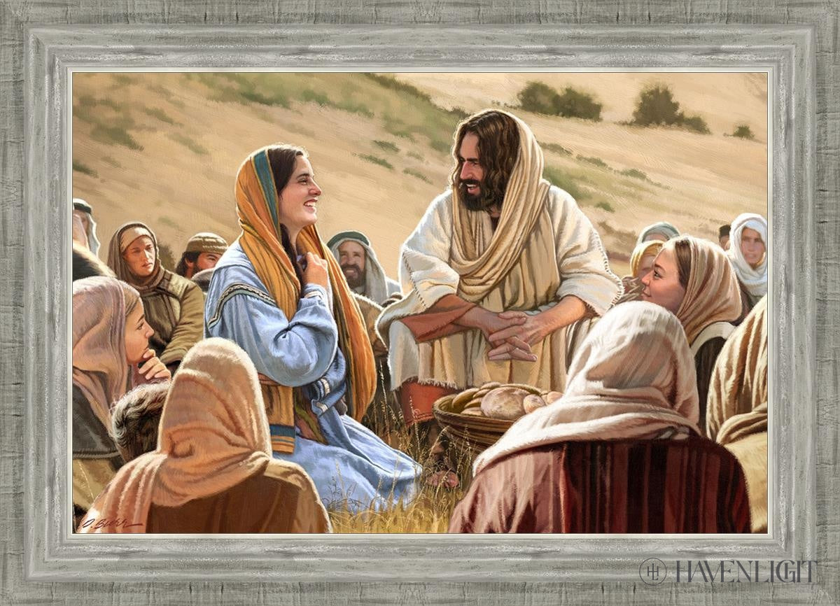 Followers Of Jesus Open Edition Canvas / 24 X 16 Silver 28 3/4 20 Art