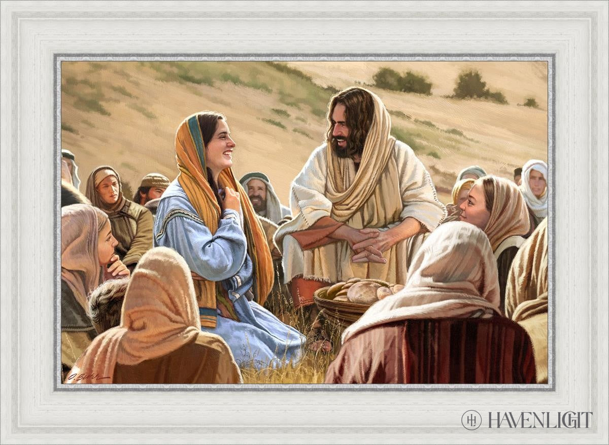 Followers Of Jesus Open Edition Canvas / 24 X 16 White 29 3/4 21 Art