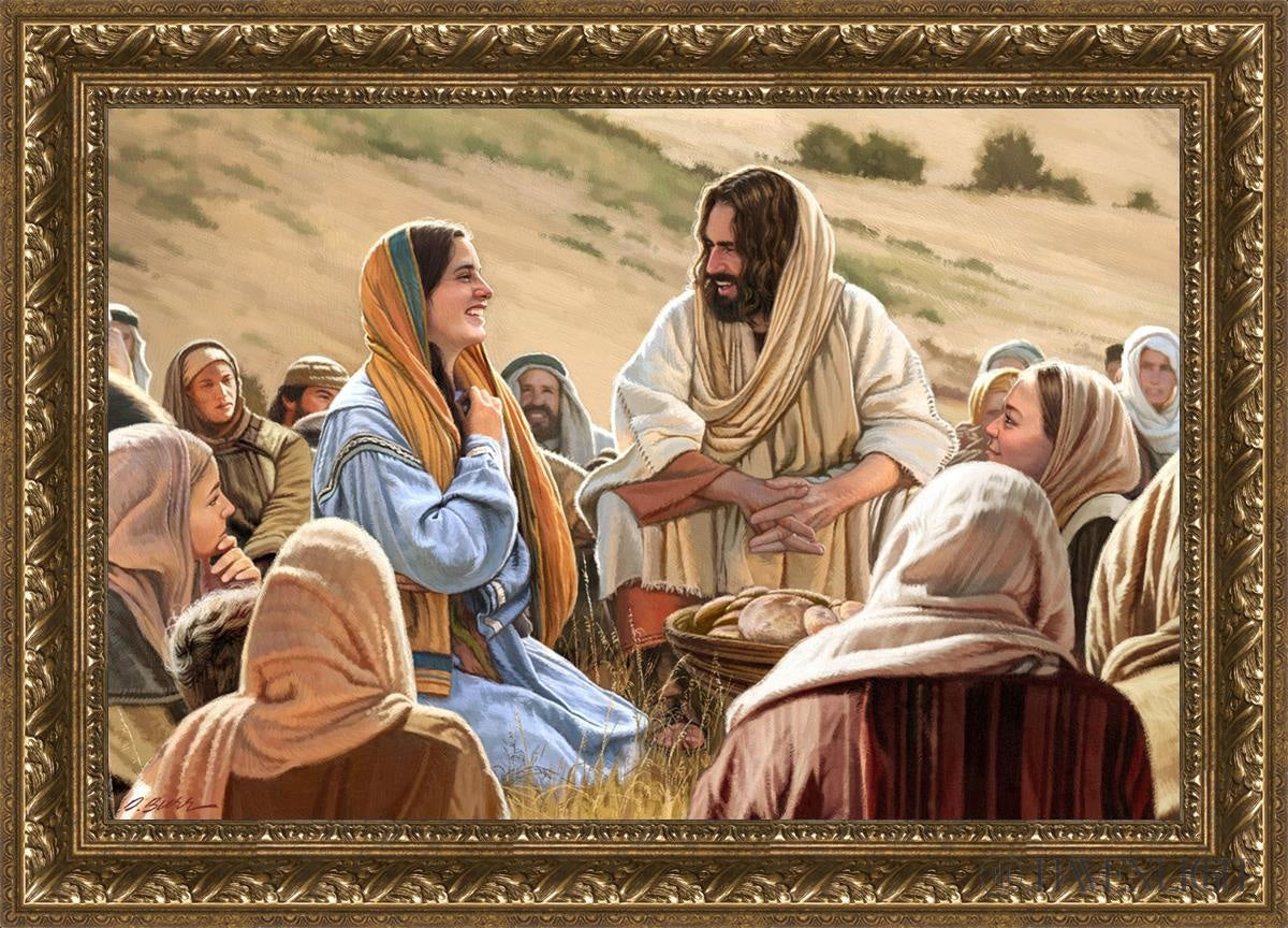 Followers Of Jesus Open Edition Canvas / 30 X 20 Gold 35 3/4 25 Art