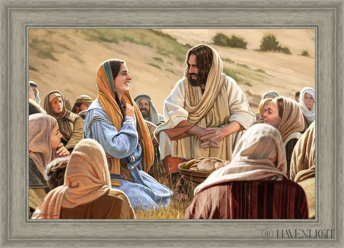 Followers Of Jesus Open Edition Canvas / 30 X 20 Gray 35 3/4 25 Art