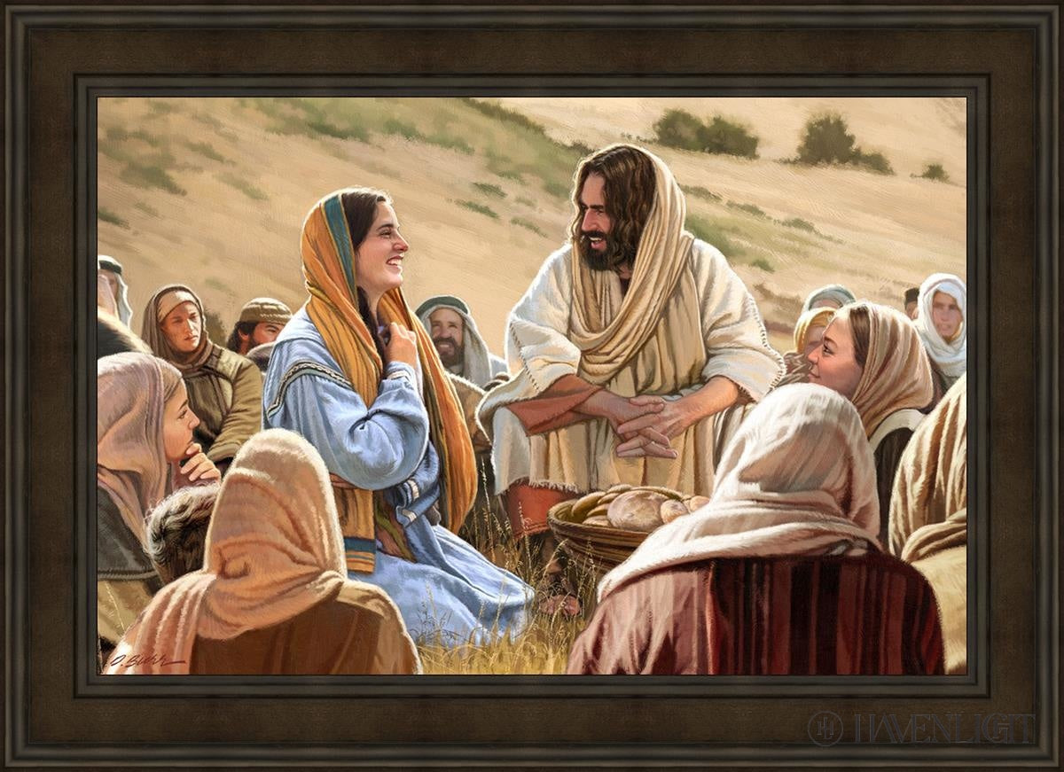 Followers Of Jesus Open Edition Canvas / 36 X 24 Brown 43 3/4 31 Art