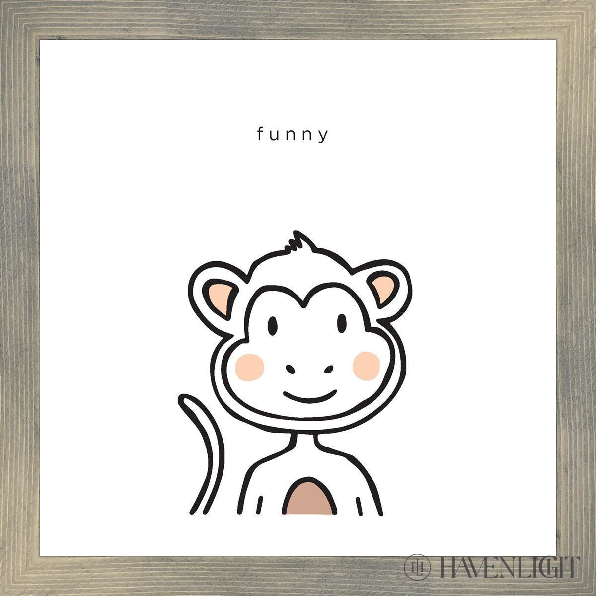 How To Draw A Cute Monkey For Kids