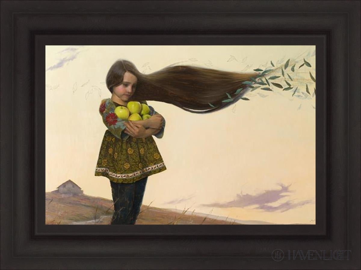 Gathering Apples The Way She Remembers It Open Edition Canvas / 24 X 16 Brown 31 3/4 23 Art