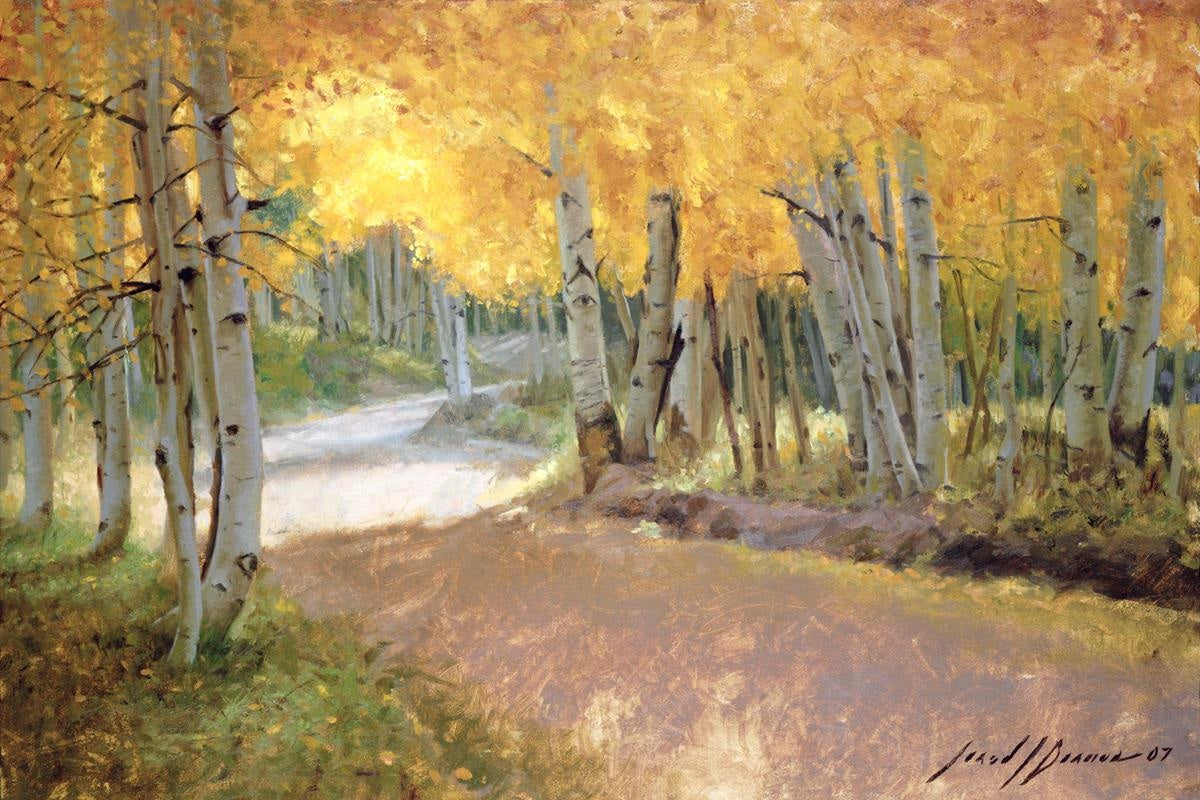 Golden Morning Open Edition Canvas / 36 X 24 Rolled In Tube Art