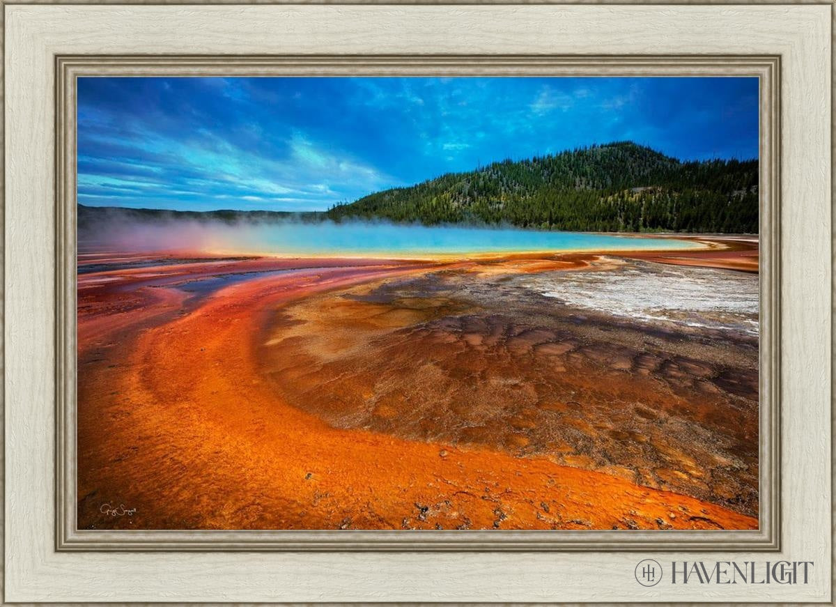Grand Prismatic Open Edition Canvas / 30 X 20 Ivory 36 1/2 26 Art