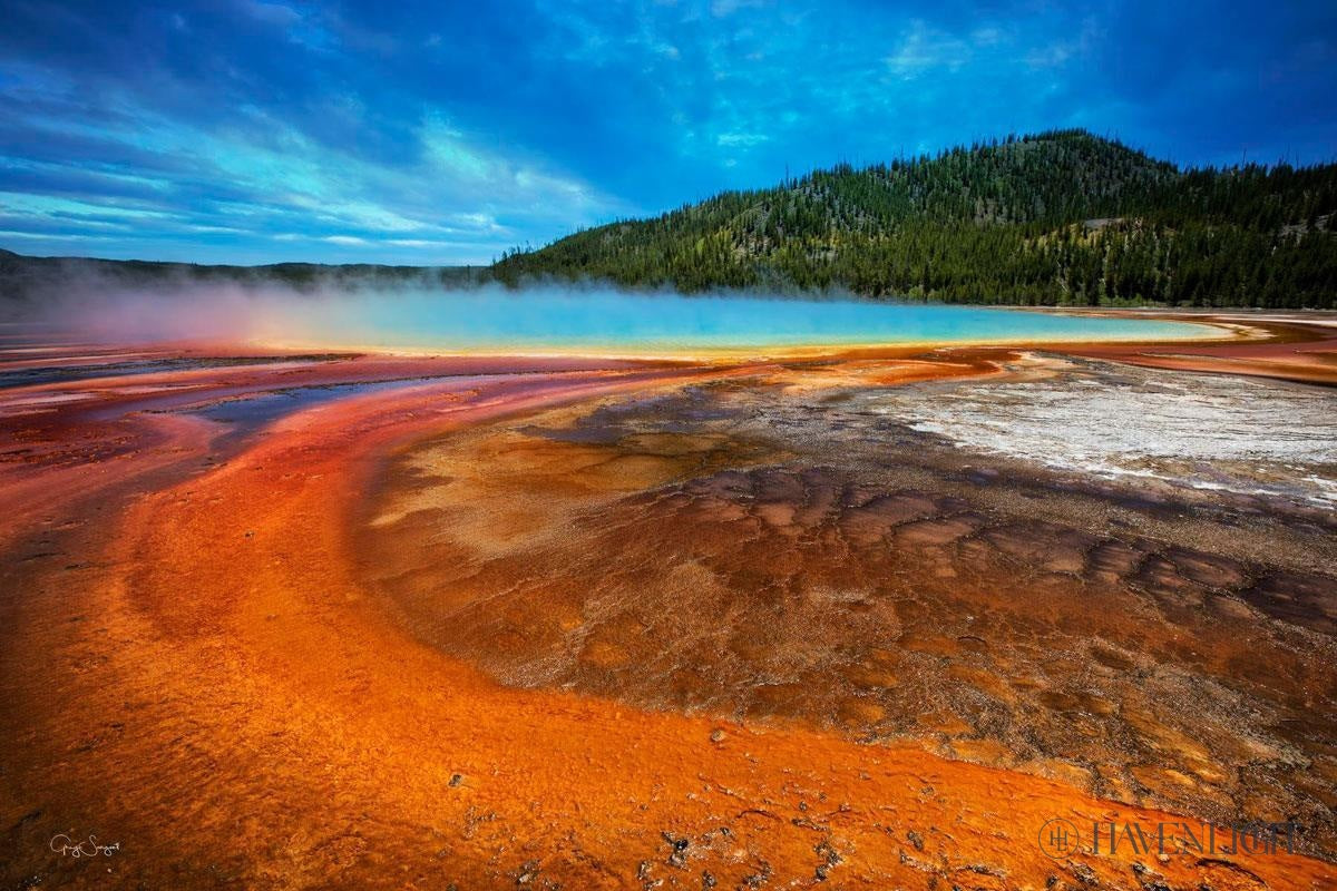 Grand Prismatic Open Edition Canvas / 30 X 20 Rolled In Tube Art