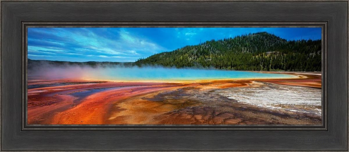 Grand Prismatic Open Edition Canvas / 36 X 12 Black 42 1/2 18 Art