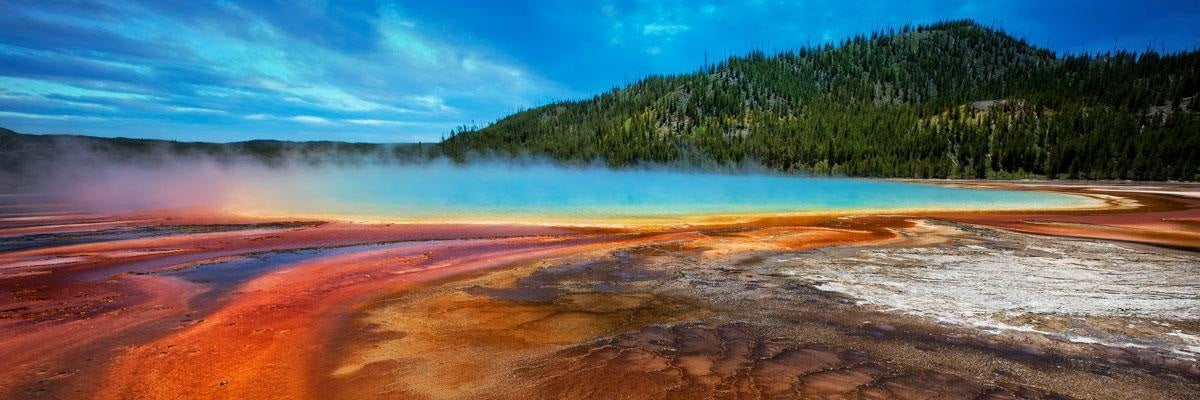 Grand Prismatic Open Edition Canvas / 36 X 12 Rolled In Tube Art