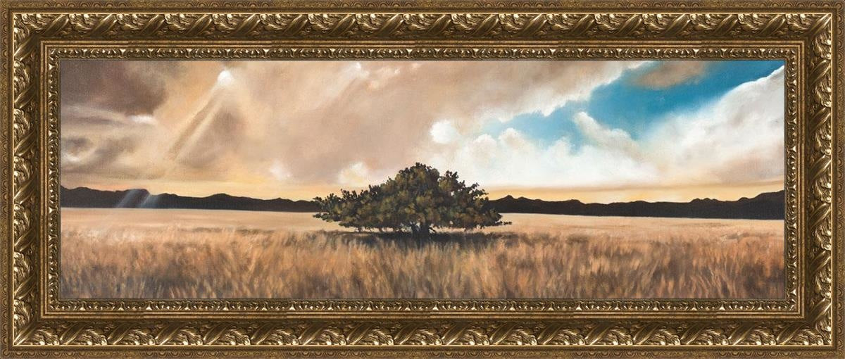 Having Faith During The Storm Open Edition Canvas / 36 X 12 Gold 41 3/4 17 Art
