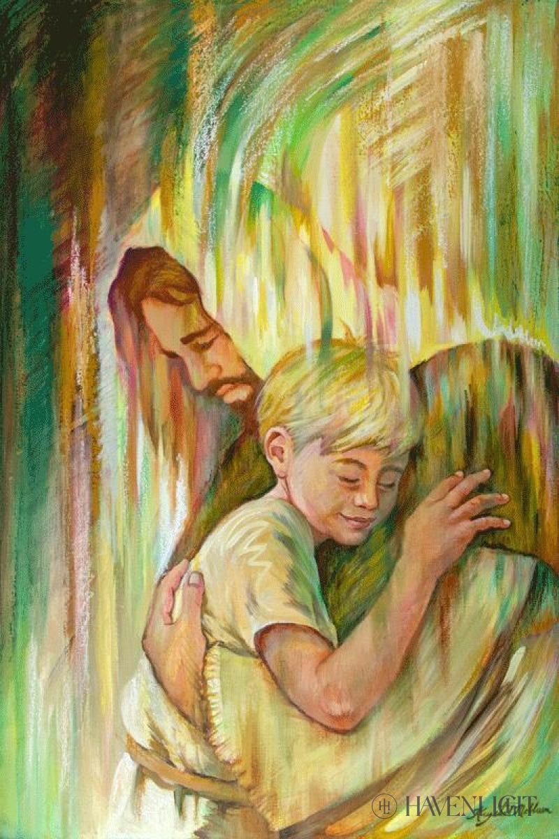 He Hears Me Open Edition Canvas / 20 X 30 Rolled In Tube Art