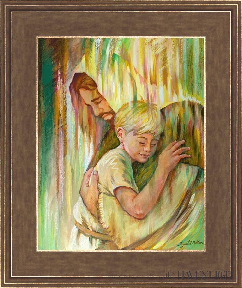 He Hears Me Open Edition Print / 11 X 14 Gold 15 3/4 18 Art