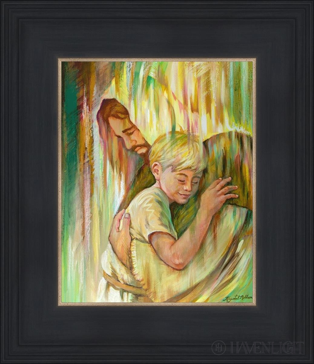 He Hears Me Open Edition Print / 8 X 10 Black 12 3/4 14 Art