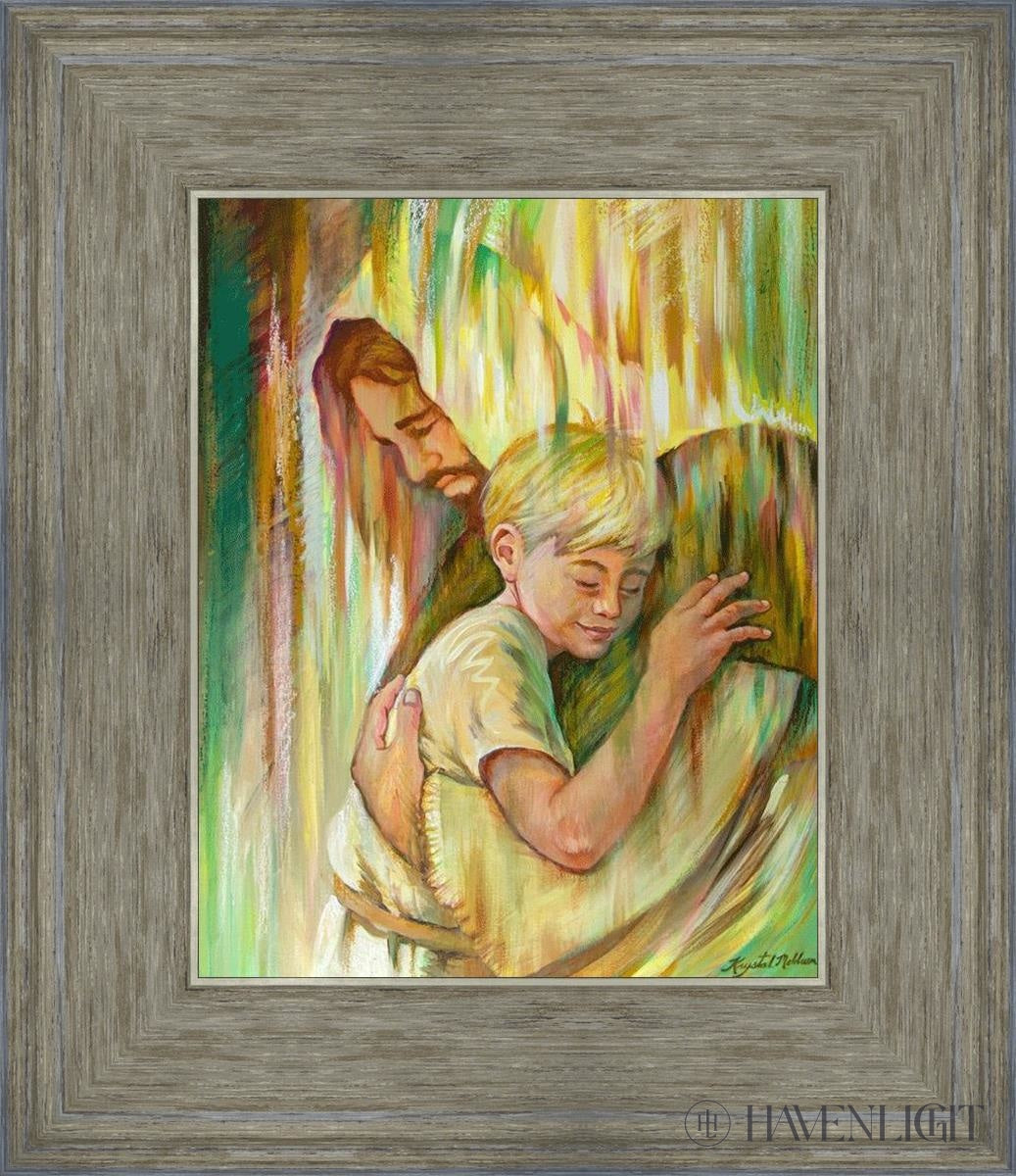 He Hears Me Open Edition Print / 8 X 10 Gray 12 3/4 14 Art