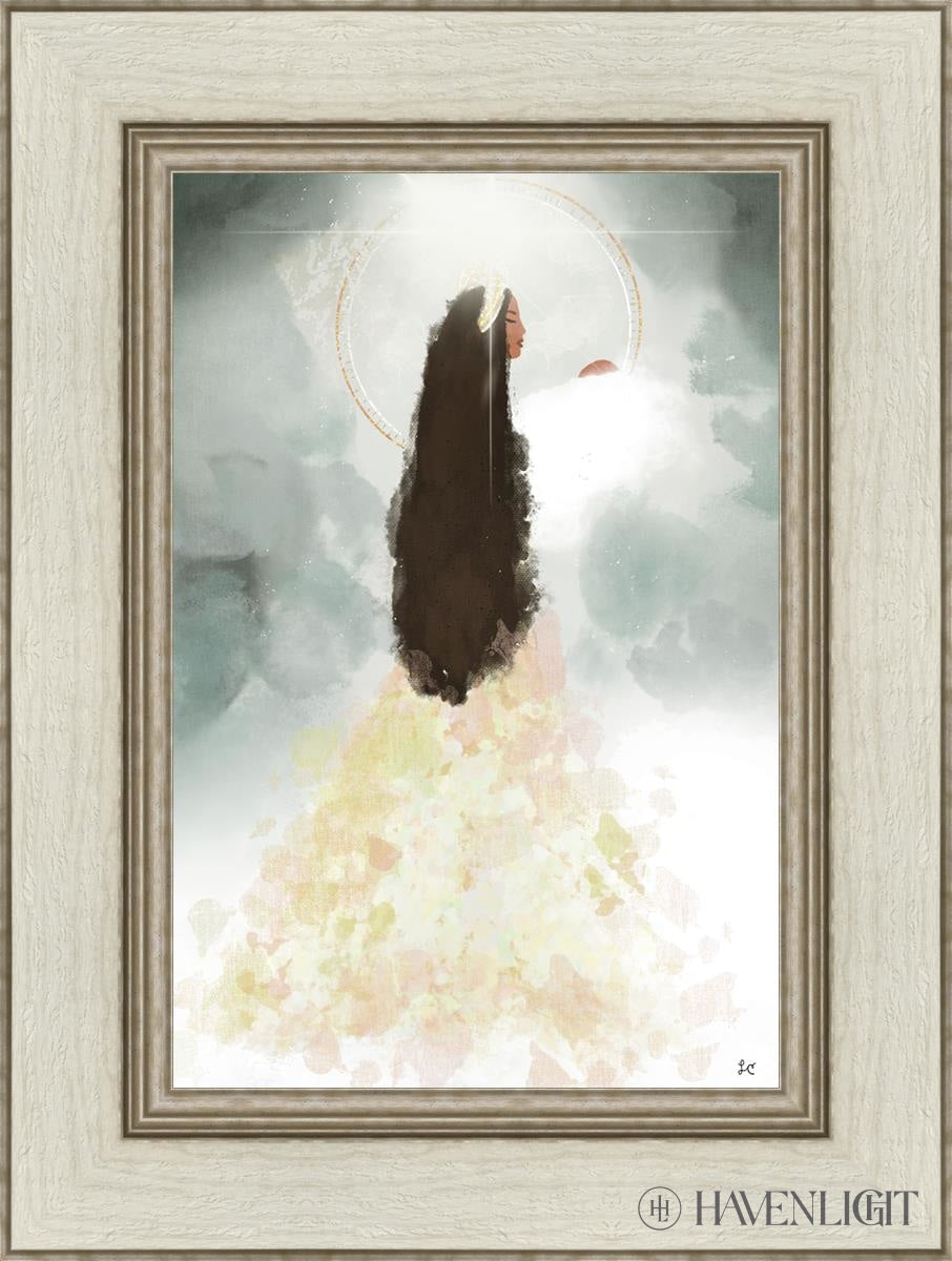 Heavenly Mother Open Edition Canvas / 12 X 18 Ivory 1/2 24 Art