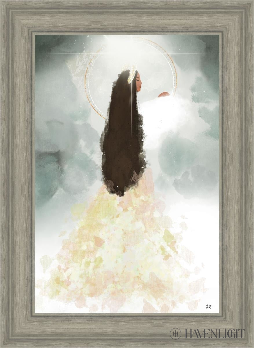 Heavenly Mother Open Edition Canvas / 16 X 24 Gray 21 3/4 29 Art