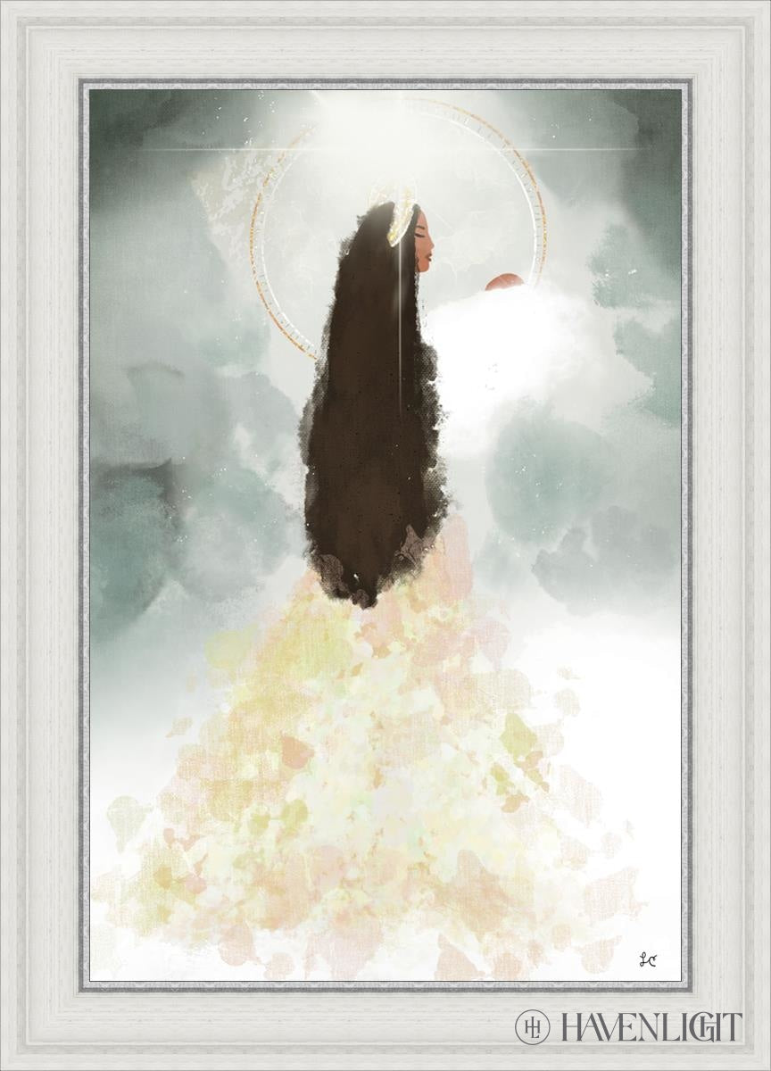 Heavenly Mother Open Edition Canvas / 20 X 30 White 25 3/4 35 Art