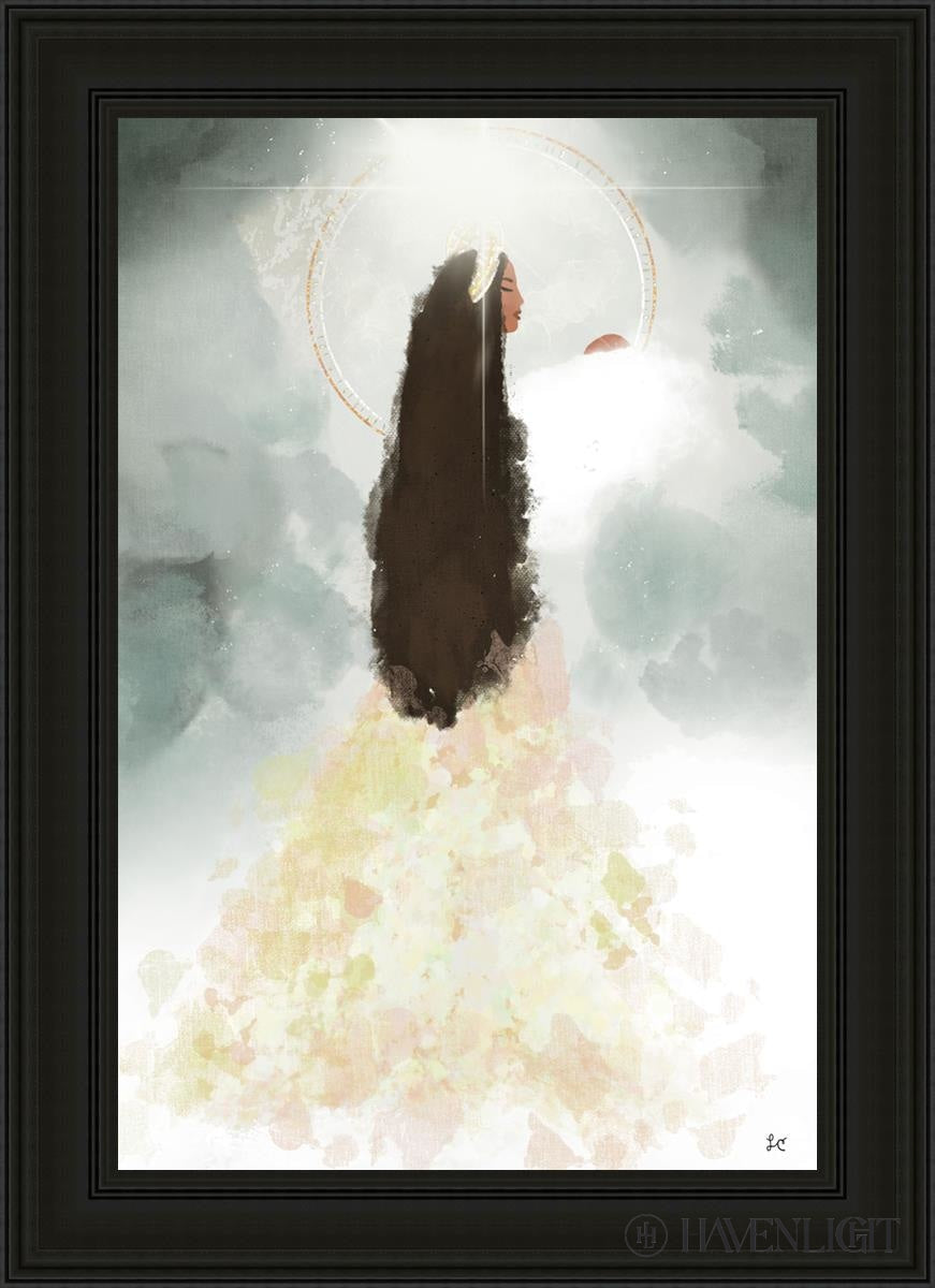 Heavenly Mother Open Edition Canvas / 24 X 36 Black 31 3/4 43 Art