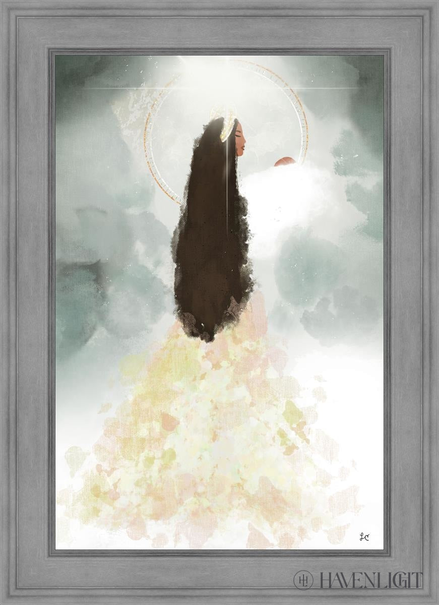 Heavenly Mother Open Edition Canvas / 24 X 36 Gray 31 3/4 43 Art