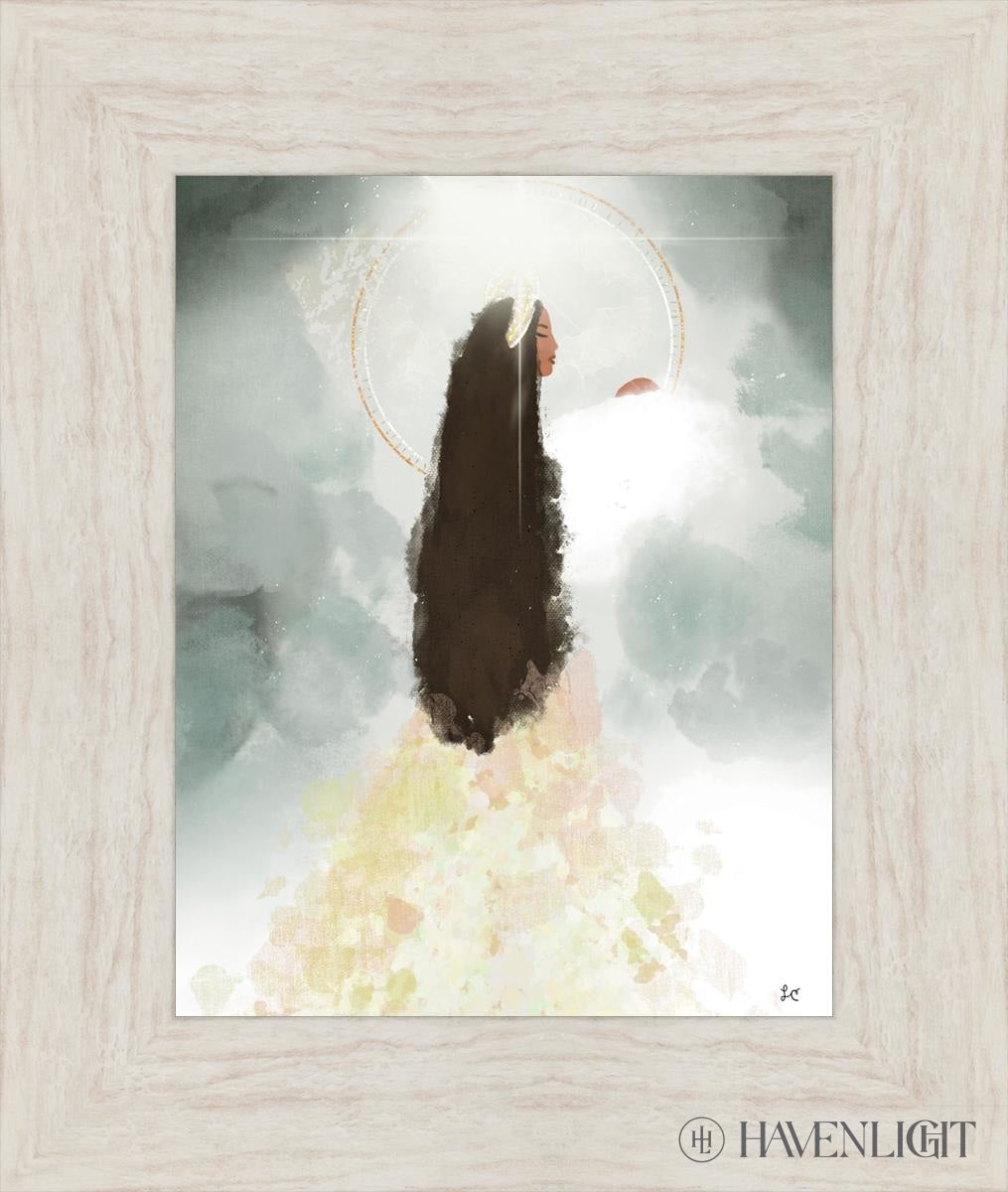 Heavenly Mother Open Edition Print / 11 X 14 Ivory 16 1/2 19 Art