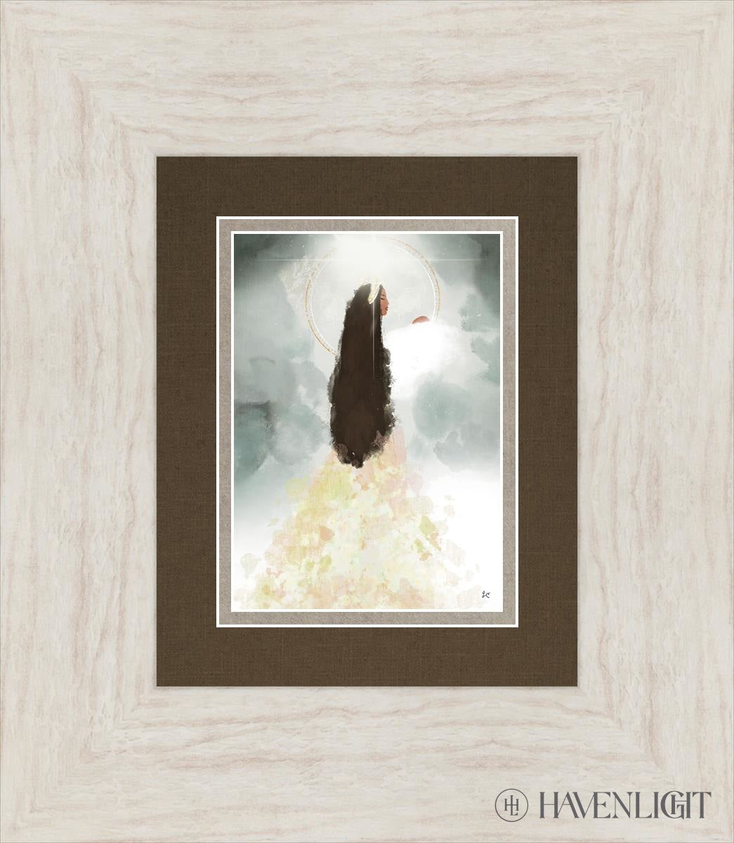 Heavenly Mother Open Edition Print / 5 X 7 Ivory 13 1/2 15 Art