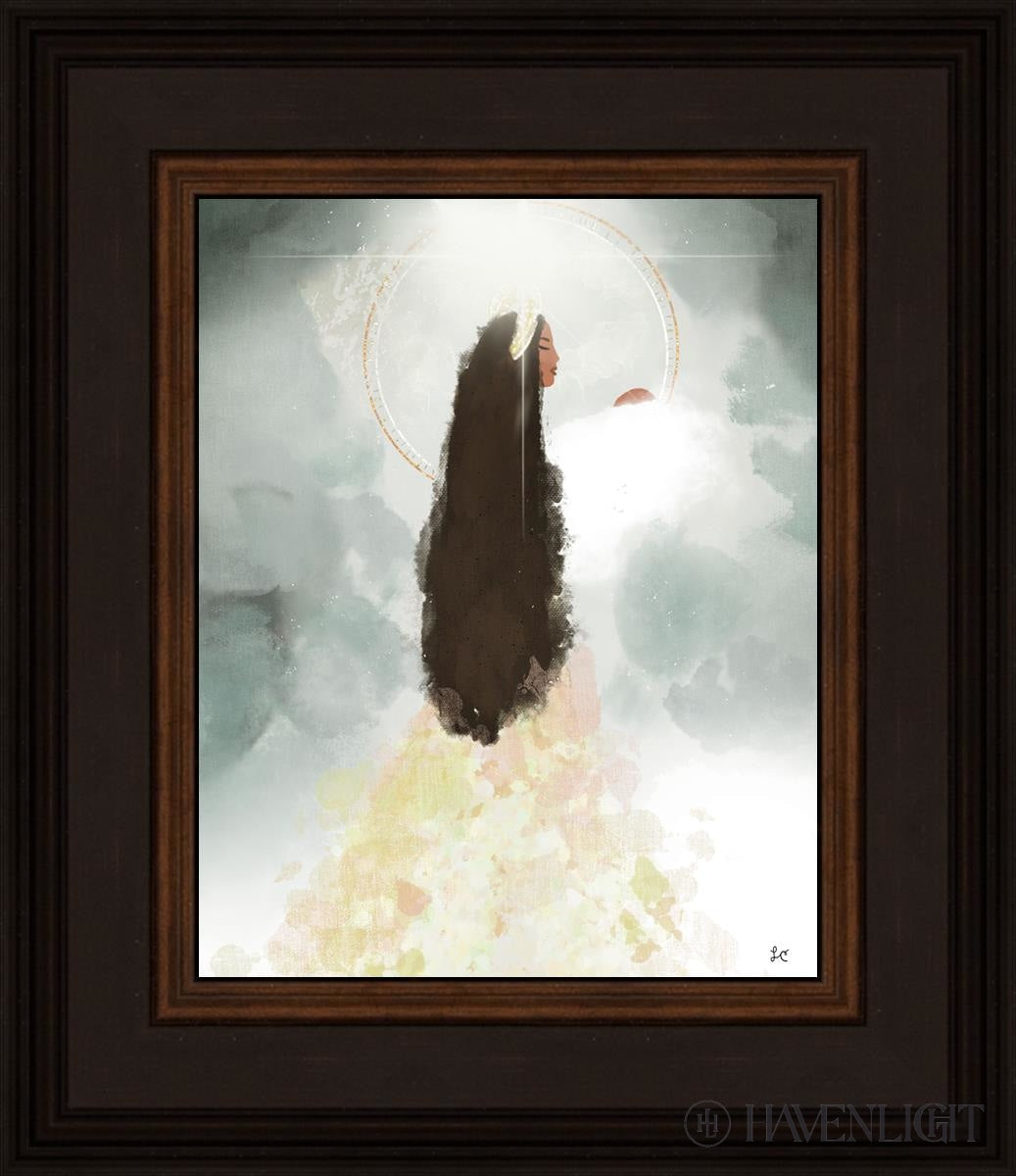 Heavenly Mother Open Edition Print / 8 X 10 Brown 12 3/4 14 Art
