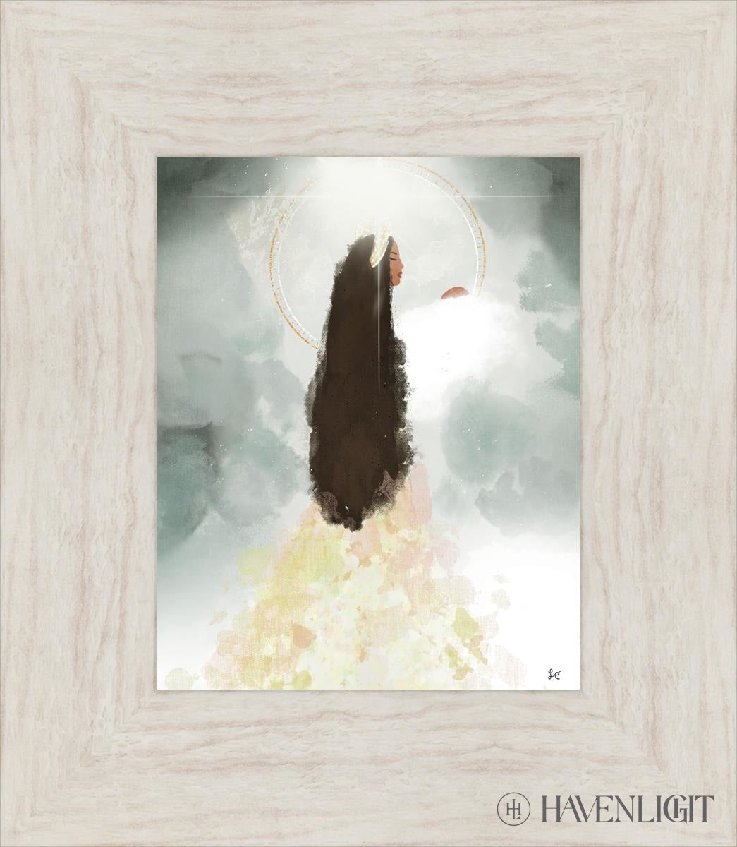Heavenly Mother Open Edition Print / 8 X 10 Ivory 13 1/2 15 Art