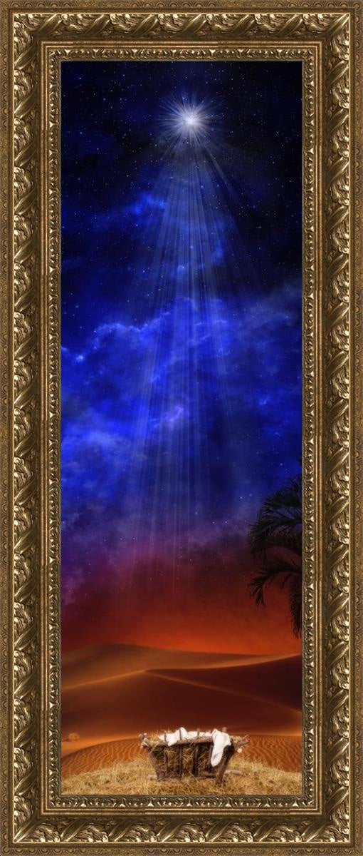 Holy Night Open Edition Canvas / 12 X 36 Gold 17 3/4 41 Art