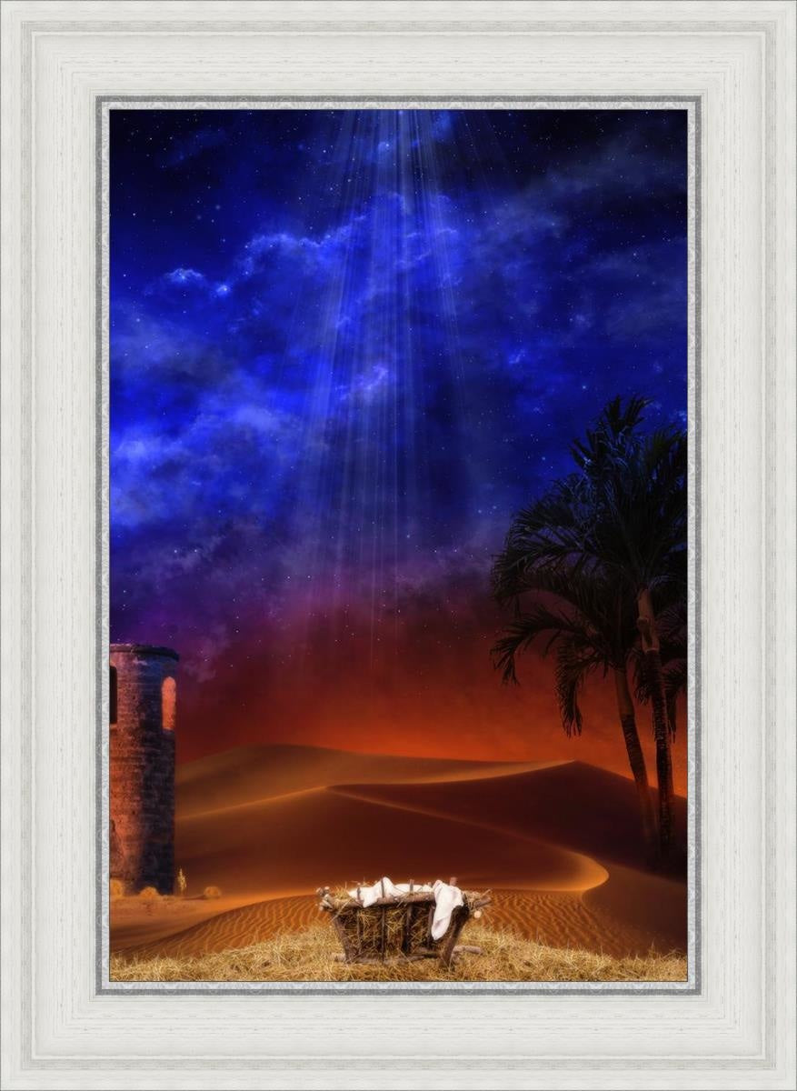 Holy Night Open Edition Canvas / 16 X 24 White 21 3/4 29 Art