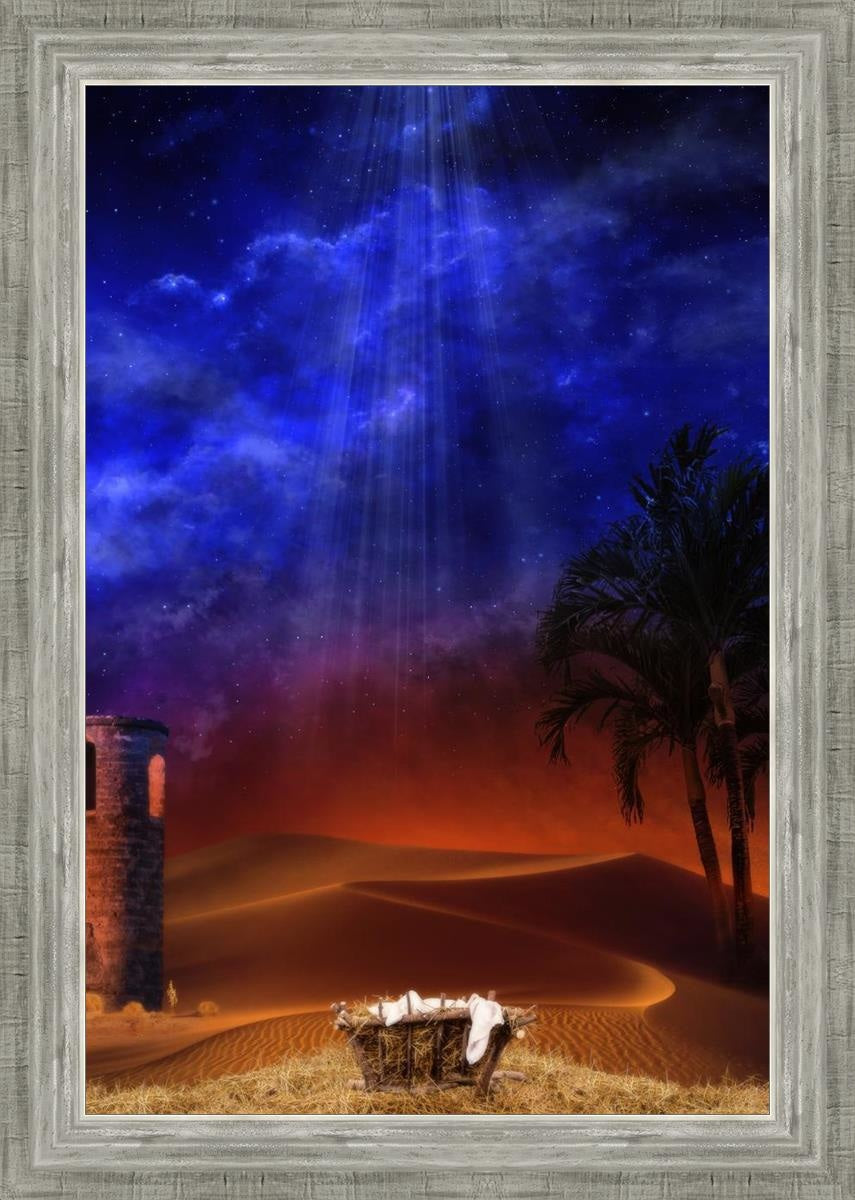 Holy Night Open Edition Canvas / 20 X 30 Silver 24 3/4 34 Art