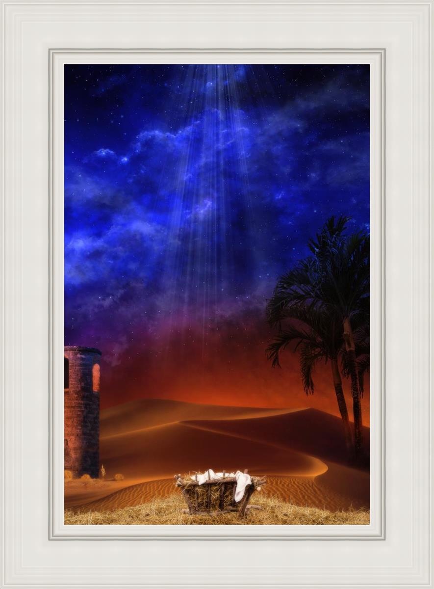 Holy Night Open Edition Canvas / 24 X 36 White 33 3/4 45 Art