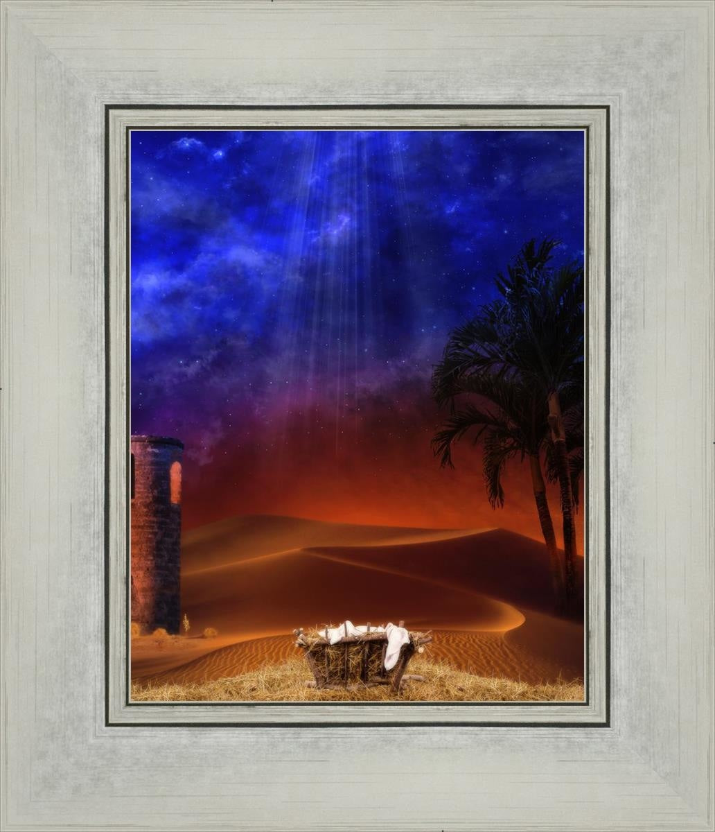 Holy Night Open Edition Print / 8 X 10 Silver 12 1/4 14 Art
