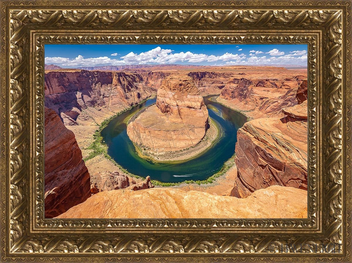 Horseshoe Bend Arizona Open Edition Canvas / 18 X 12 Gold 23 3/4 17 Art