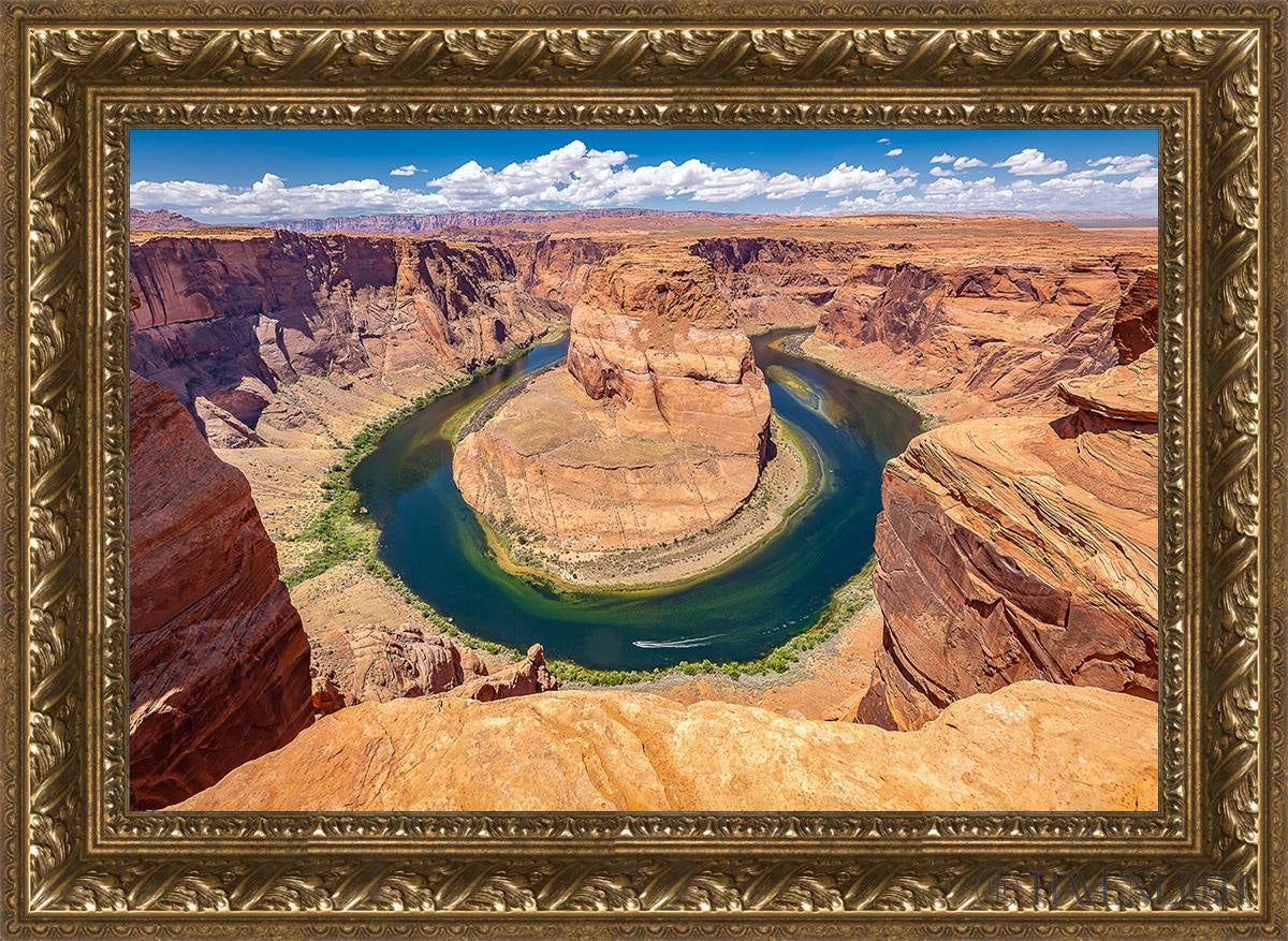 Horseshoe Bend Arizona Open Edition Canvas / 24 X 16 Gold 29 3/4 21 Art