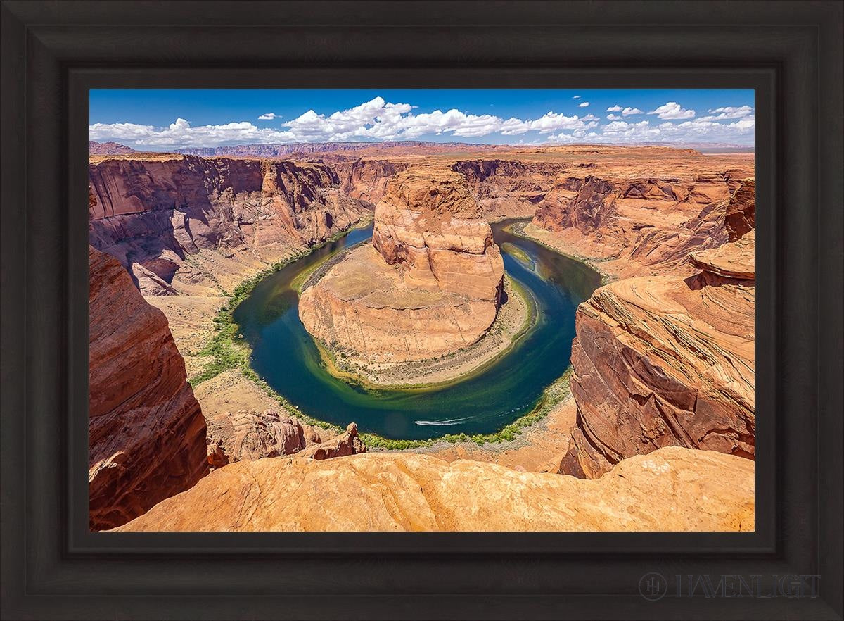 Horseshoe Bend Arizona Open Edition Canvas / 30 X 20 Brown 37 3/4 27 Art