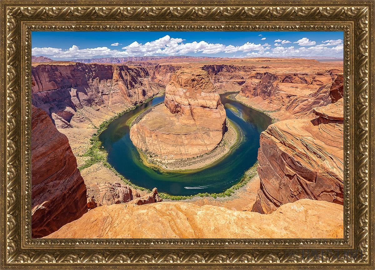 Horseshoe Bend Arizona Open Edition Canvas / 30 X 20 Gold 35 3/4 25 Art