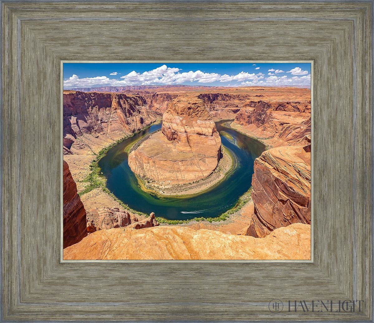 Horseshoe Bend Arizona Open Edition Print / 10 X 8 Gray 14 3/4 12 Art