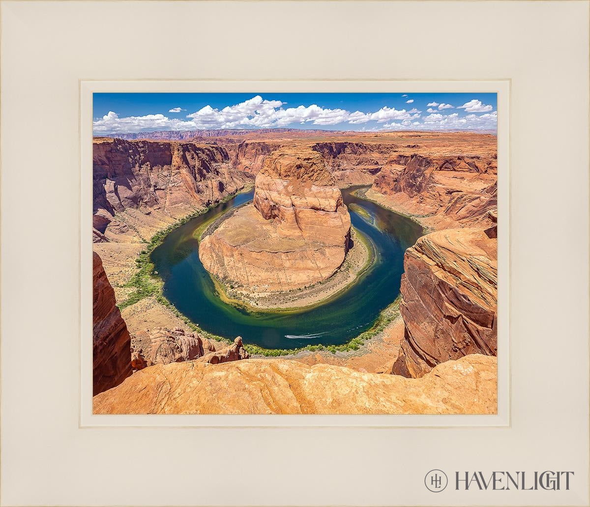 Horseshoe Bend Arizona Open Edition Print / 10 X 8 White 14 1/4 12 Art