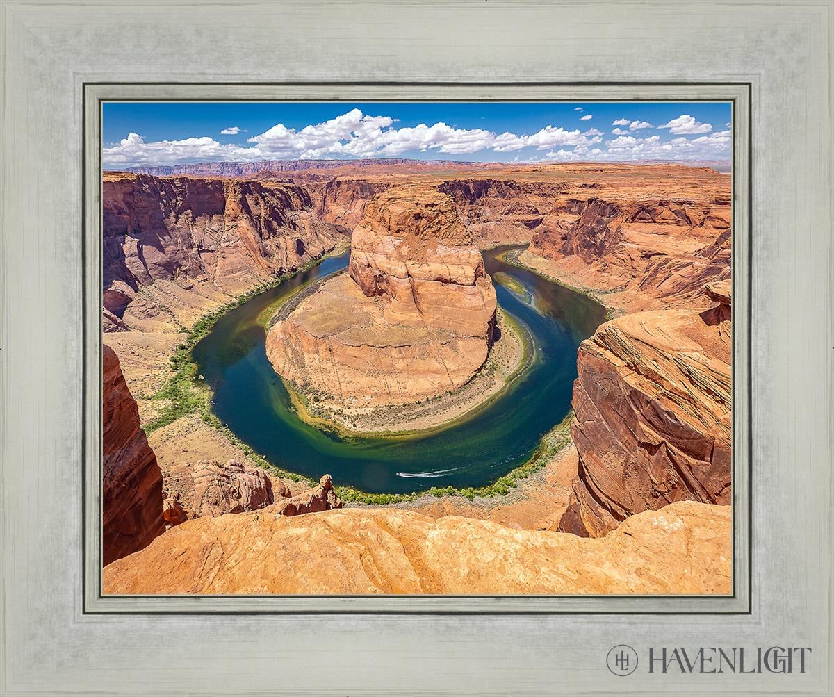 Horseshoe Bend Arizona Open Edition Print / 14 X 11 Silver 18 1/4 15 Art