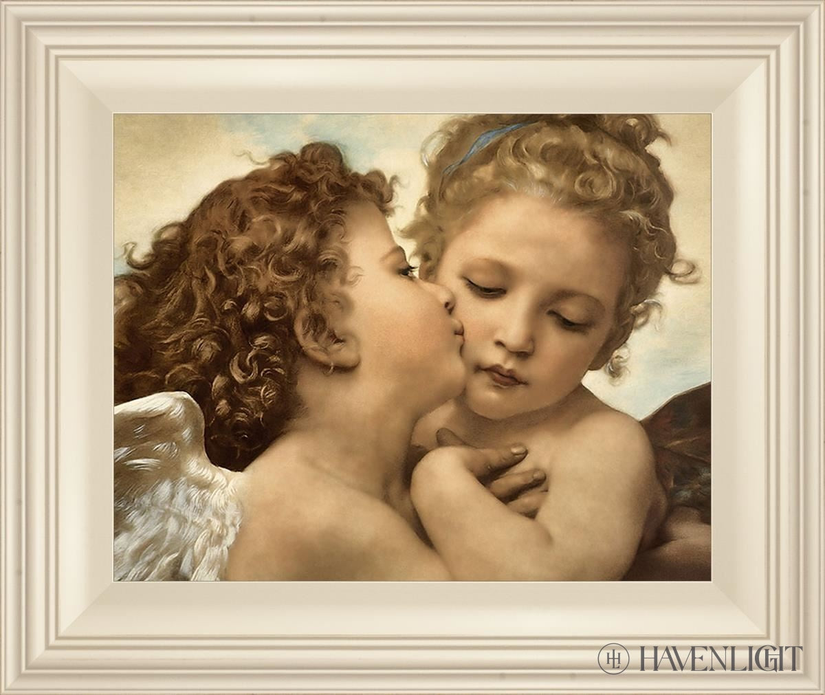 Lamour Et Psych Enfants Open Edition Print / 11 X 14 Frame C 19 16 Art