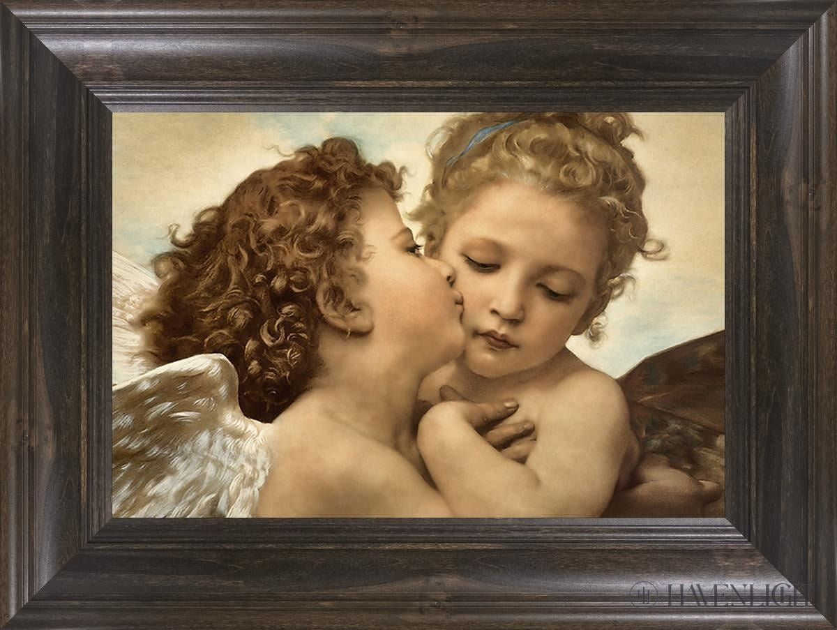 Lamour Et Psych Enfants Open Edition Print / 12 X 18 Frame D 24 1/4 Art