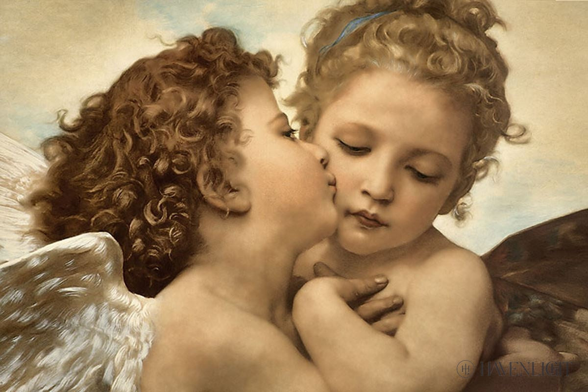 Lamour Et Psych Enfants Open Edition Print / 14 X 21 Only Art