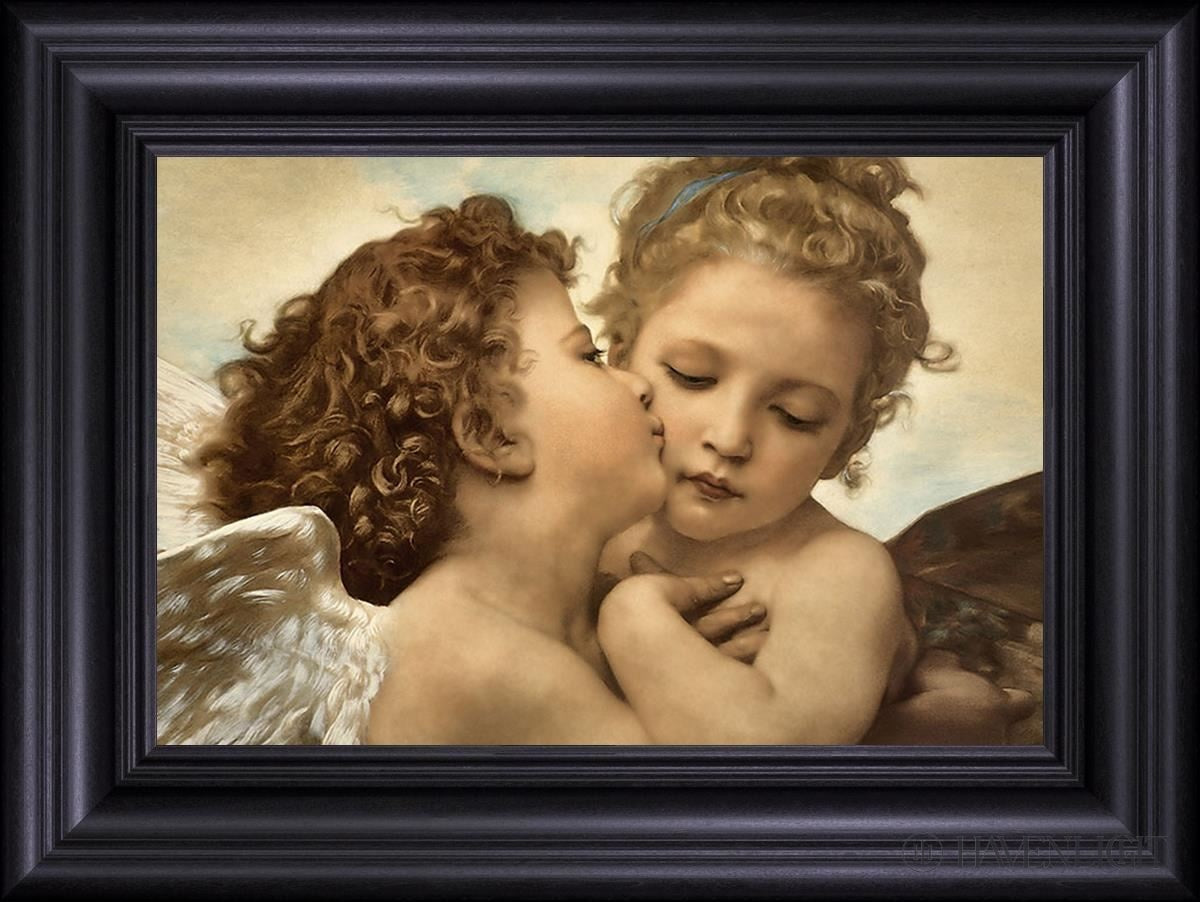 Lamour Et Psych Enfants Open Edition Print / 20 X 30 Frame A 40 1/4 Art