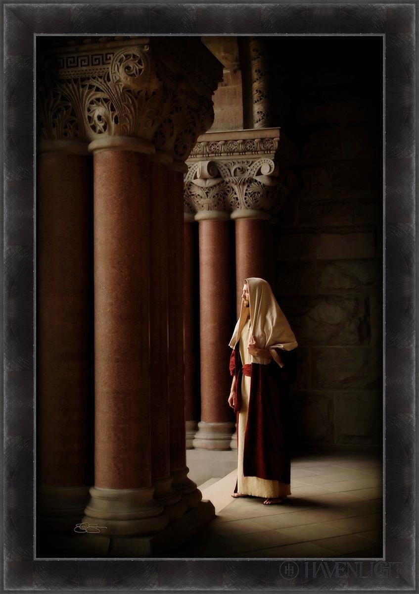 Lord Of Hosts Large Art Open Edition Canvas / 40 X 60 Dark Olive 48 68